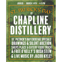 St Patrick's Day at Chapline Distillery
