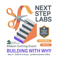 Ribbon Cutting for Next Step Labs