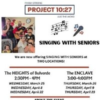 SINGING WITH SENIORS hosted by Project 10:27
