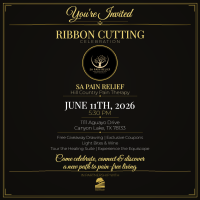 Ribbon Cutting for SA Pain Relief and Hill Country Pain