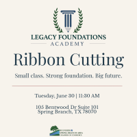 Ribbon Cutting for Legacy Foundations Academy