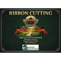 Ribbon Cutting for Highlander Lawns &Landscaping