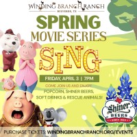 SING Spring Movie Series with Winding Branch Ranch