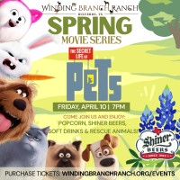 The Secret Life of Pets Spring Movie Series with Winding Branch Ranch