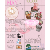 Ribbon Cutting for Faithly Poured