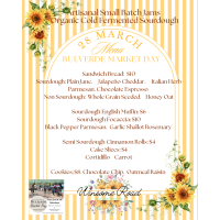 Winsome Road Bake Shop Pop-Up Booth at Bulverde Market Day