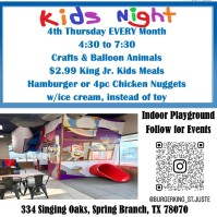 Kids Night @ Burger King