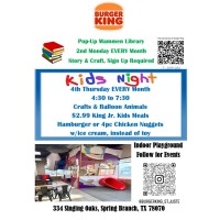 Kids Night @ Burger King