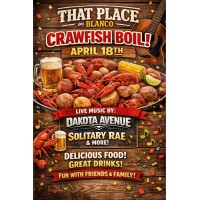Crawfish Boil with That Place on Blanco