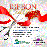 Ribbon Cutting for Rescue Rehabilitation Ranch