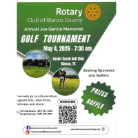 Rotary Club of Blanco County Golf Tournament