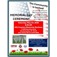 Memorial Day Ceremony
