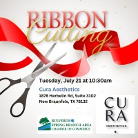 Ribbon Cutting for Cura Aesthetics