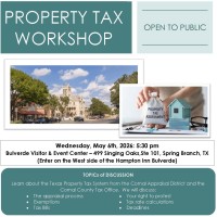 Property Tax Workshop for BSB Community