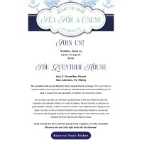 Tea For A Cause with Meant to Soar