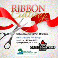 Ribbon Cutting for Grill Masters Pro Shop