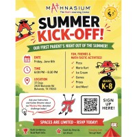 Summer Kick-Off! with Mathnasium Bulverde