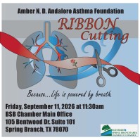 Ribbon Cutting Amber Andaloro Asthma Foundation