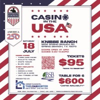Casino Night in the USA - Celebrating America's 250th