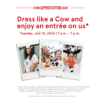 Cow Appreciation Day with Chick-fil-A Singing Hills