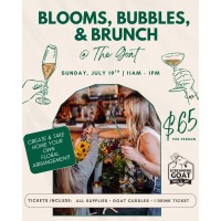 Blooms, Bubbles, & Bunch at The Screaming Goat Yard & Tap