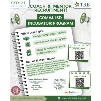 Comal ISD Incubator Program