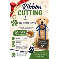 Ribbon Cutting for Trusted Paws Dog Training Academy