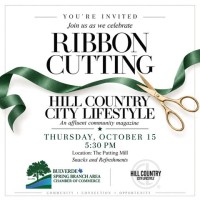 Joint Ribbon Cutting for Hill Country City Lifestyle