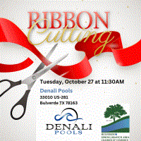 Ribbon Cutting for Denali Pools