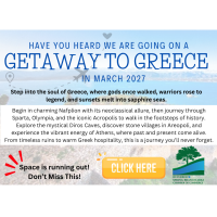 Explore Greece with the Chamber - Informational Meeting for 2027 Trip