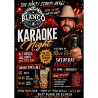 Karaoke Night with That Place on Blanco