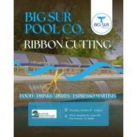 Ribbon Cutting for Big Sur Pool Co