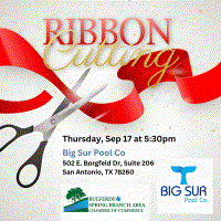 Ribbon Cutting for Big Sur Pool Co