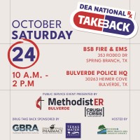 DEA DRUG TAKE BACK DAY