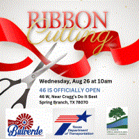Ribbon Cutting 46 IS OFFICIALLY OPEN