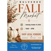 Bulverde Fall Market