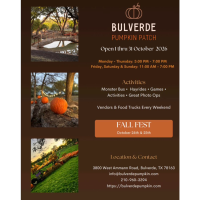 Bulverde Pumpkin Patch