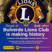 Making History at the Bulverde Lions Club