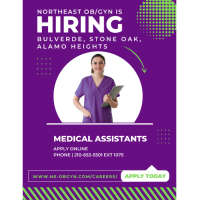 Now Hiring Medical Assistants