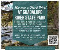 Guadalupe River State Park and Honey Creek State Natural Area & Friends