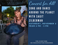 Concert for All! Song and Dance Around the Planet with Sagit Zilberman