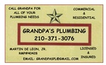 Grandpa's Plumbing