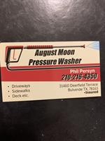 August Moon Pressure Washer August Moon Pressure Washer