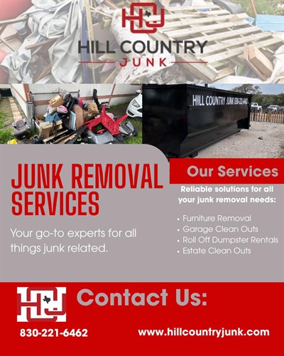 Junk Removal Info Sheet