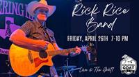 Rick Rice Band :: LIVE @ THE GOAT!