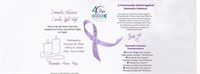 Crisis Center of Comal County Domestic Violence Candle Light Vigil