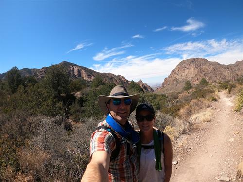 Jill and I @ Big Bend National Park