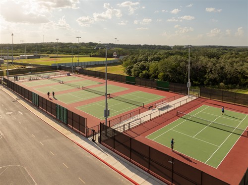 Comal ISD Tennis Courts Additions