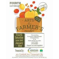 4th Saturdays Arts/Farmers Market & Cruise In