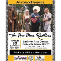 Arts Council presents The Blue Moon Ramblers Concert at the Larimer Arts Center